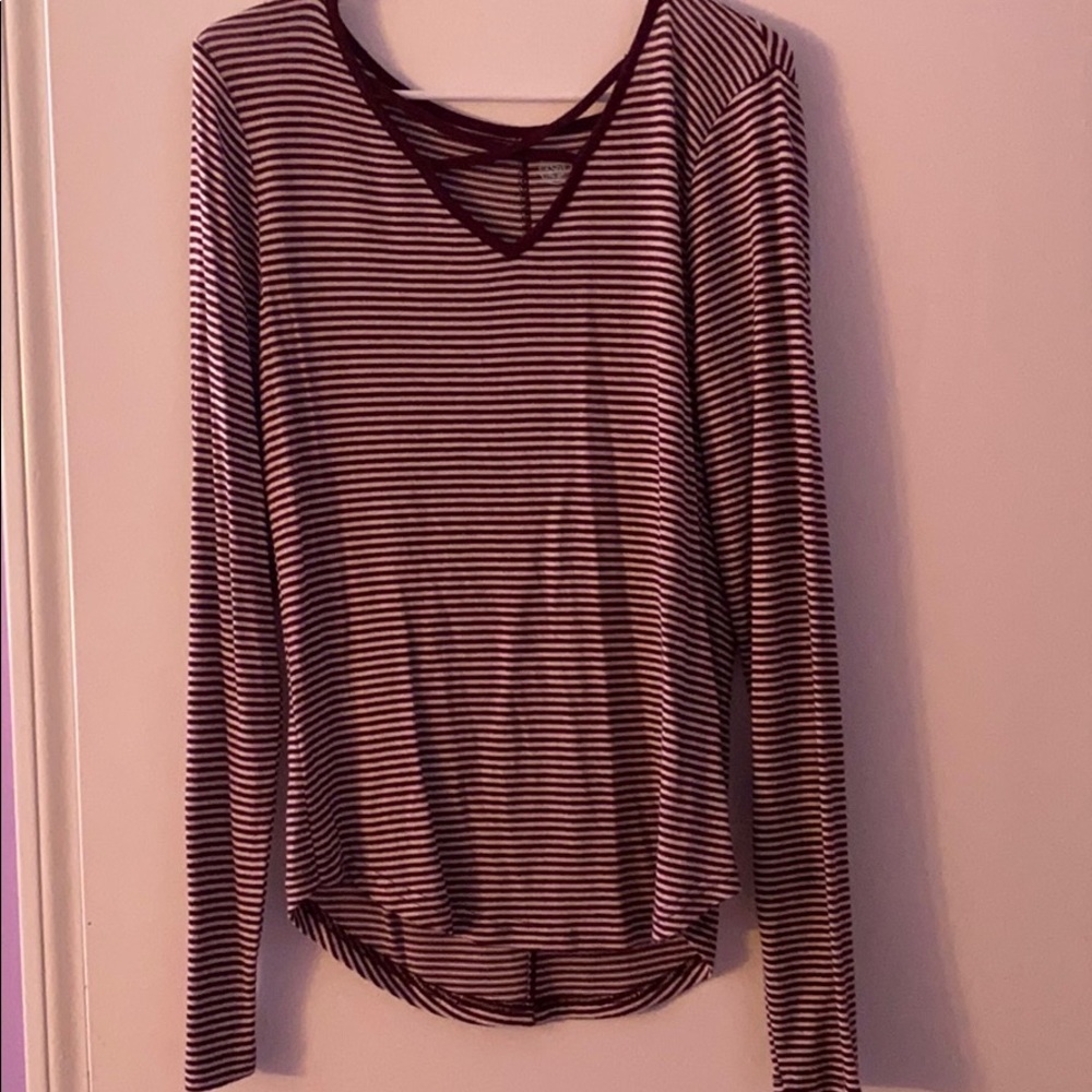 Striped long sleeve